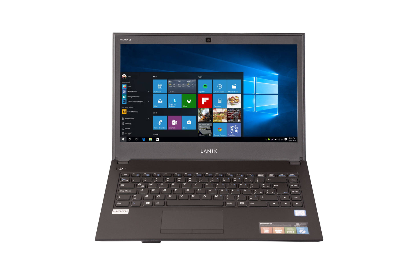 Laptop Lanix 41557 8 GB Intel Core i5