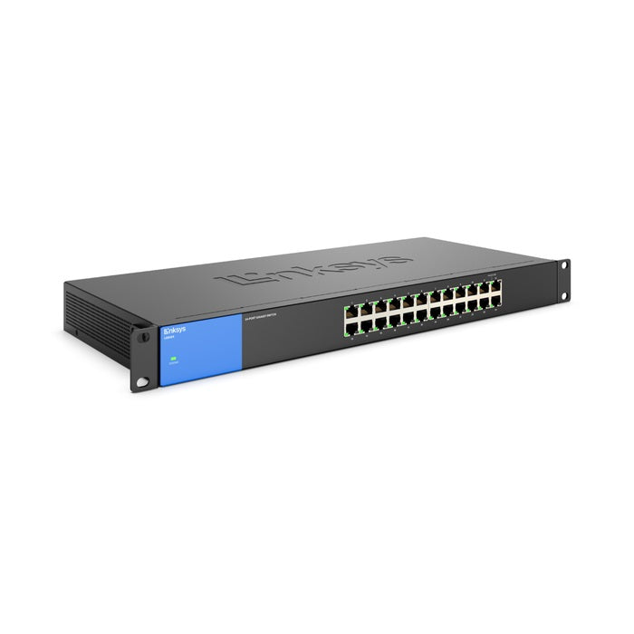 Linksys LGS124 Black Switch 24 ports 