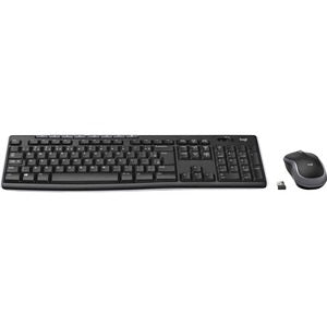 Kit de Teclado y Mouse Logitech MK270 Negro 10 m - Escolar Express