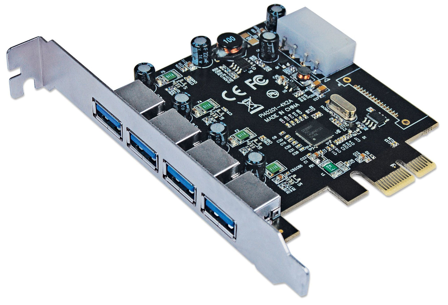 Tarjeta PCI Express USB Manhattan 152891 USB 3.0