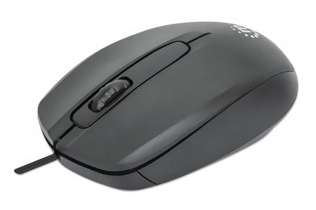 Manhattan Wired Optical USB Mouse 190190 Black Optical 