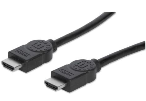 Cable HDMI 4K Manhattan 306126 Negro