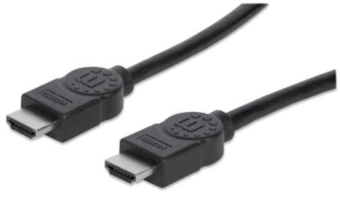 Cable HDMI 4K Manhattan 308434 Negro - Escolar Express