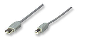 Cable USB Manhattan 317863 Gris