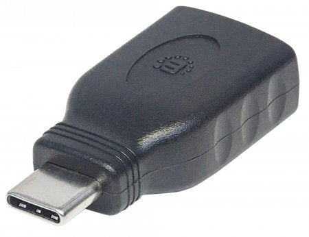 Adaptador USB C Manhattan 354646 Negro