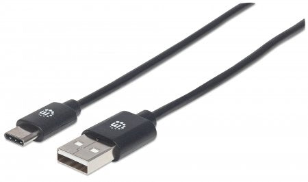 Cable USB C Manhattan 354929 Negro