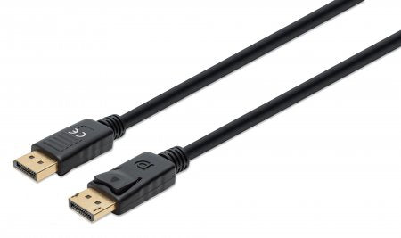 Cable DisplayPort 8K Manhattan 355568 Negro Macho/Macho - Escolar Express