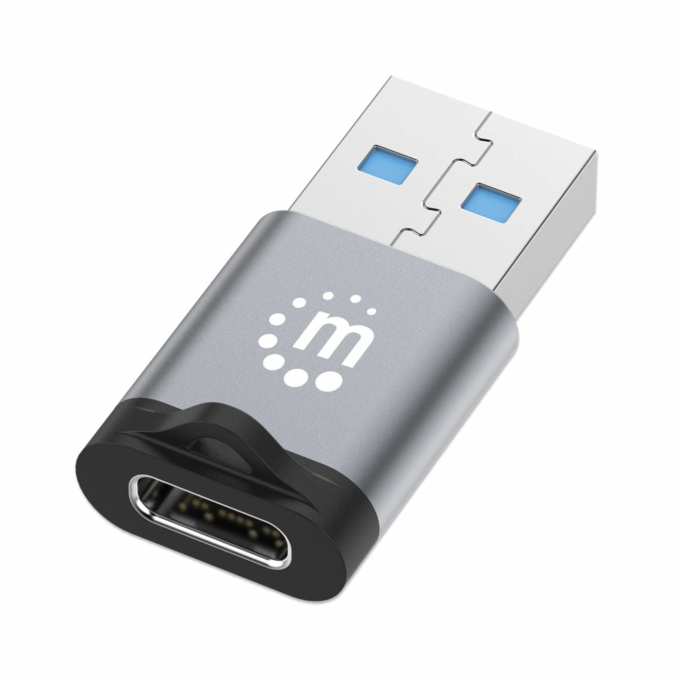 Adaptador USB-A a USB-C Manhattan 356305