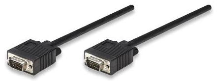 Cable VGA Manhattan 371377 Negro Macho/Macho - Escolar Express