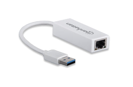 Tarjeta de Red USB - Gigabyte Manhattan 506847 Blanco RJ-45 - Escolar Express