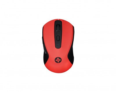 MOUSE INALAMBRICO ROJO Naceb Technology NA-0116R Rojo Inalámbrico - Escolar Express