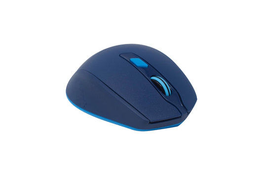 Mouse Naceb Technology NA-0119A Azul Inalámbrico - Escolar Express