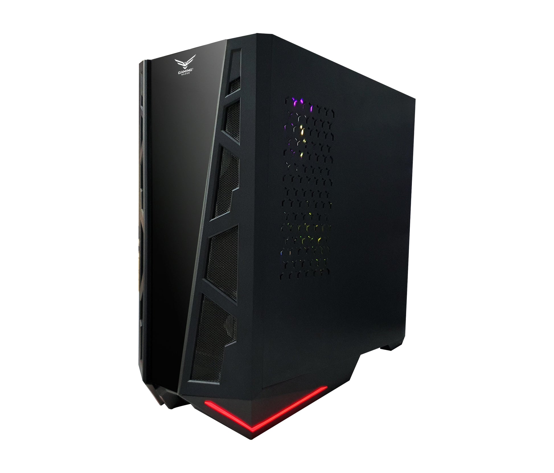 Gabinete Gaming Colosus Naceb Technology NA-0610 Negro - Escolar Express