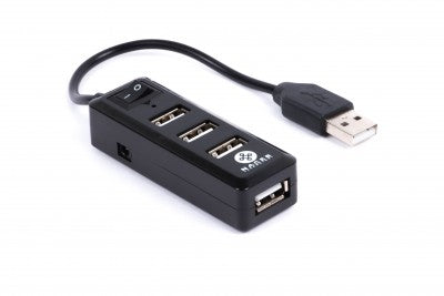 Hub USB Naceb Technology NA-143 Negro USB - Escolar Express