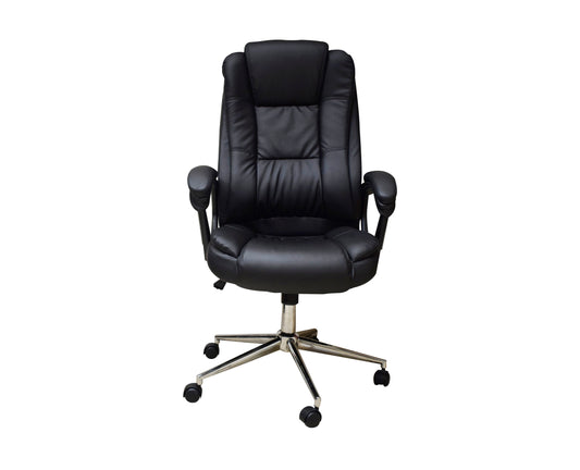 Naceb Technology Executive Chair Black NA-0930N Black Vinyl Leather 