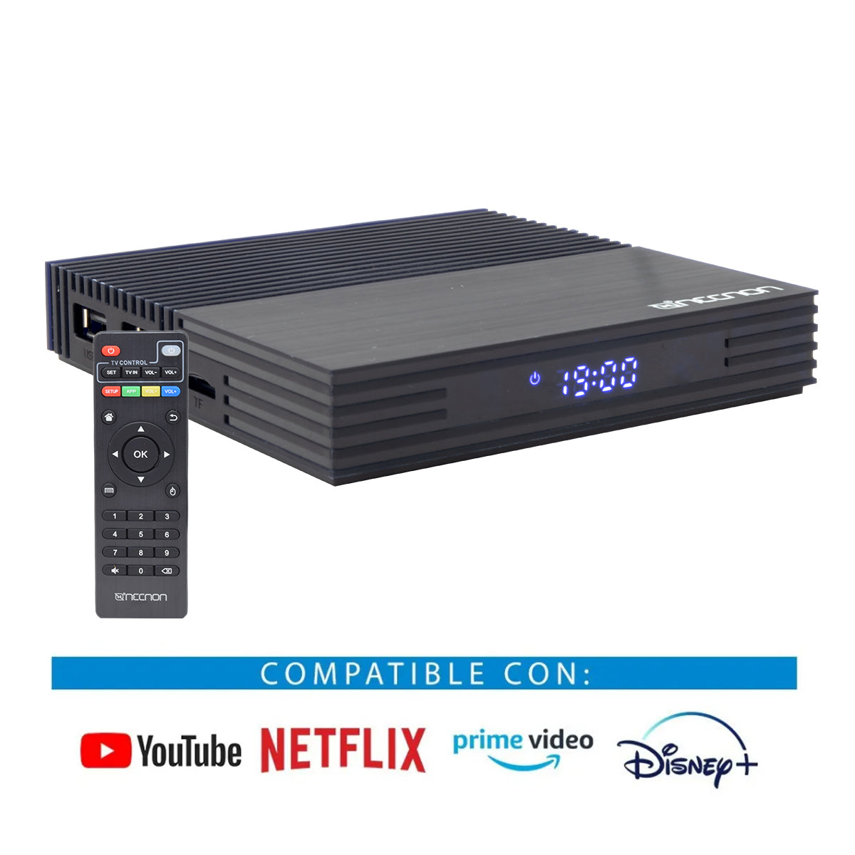 Necnon tv box Model 3M-2 Ethernet 16GB 