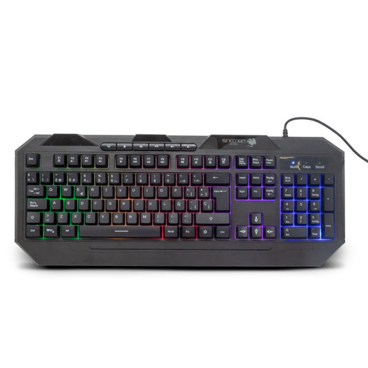 Teclado Gaming Alámbrico Necnon NGK-HYDRA Negro Alámbrico