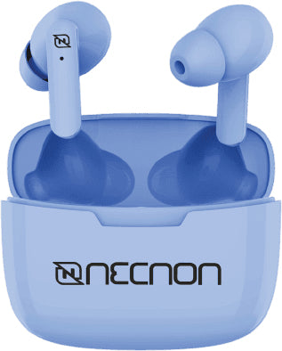 Audifonos Necnon NTWS-03 Azul Bluetooth - Escolar Express