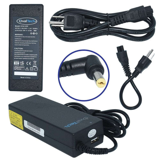 Adaptador para Computadora Portatil Ovaltech 19V/4.74AH Negro Acer