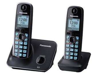 Panasonic Cordless Phone KX-TG4112MEB Black Desktop 