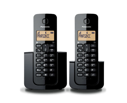 Panasonic KX-TGB112MEB Uniline Telephone Black LCD 