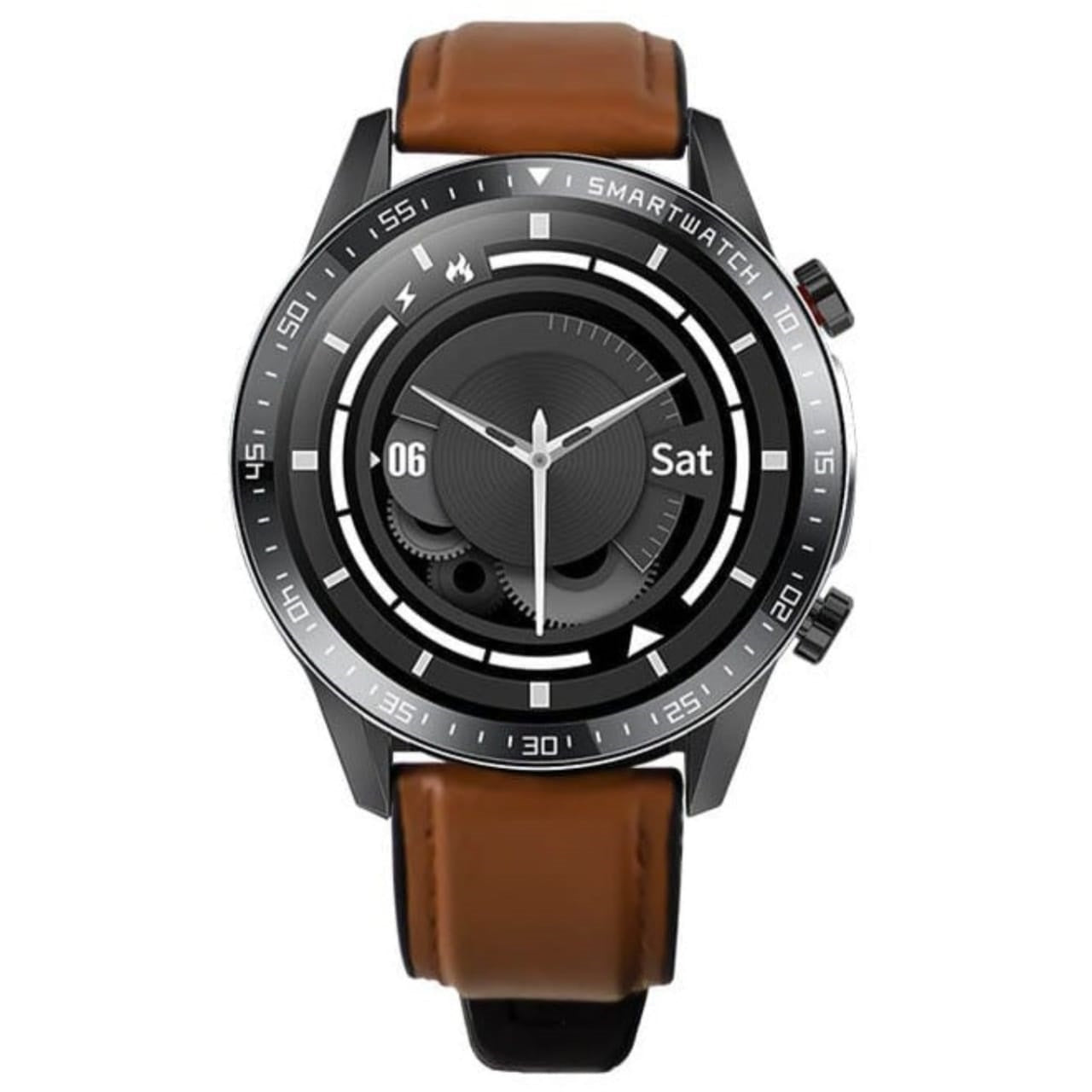 Smartwatch Reloj Inteligente Marca Perfect Choice Basalto Metal/Cuero