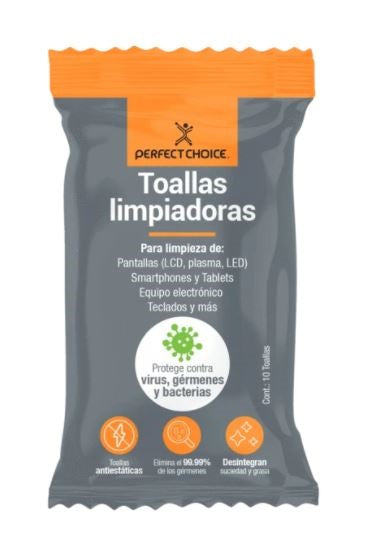 Toallas Limpiadoras Perfect Choice PC-030324 Poliéster Paños húmedos