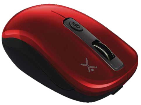 Mouse Optico Perfect Choice PC-044802 Rojo Inalámbrico - Escolar Express