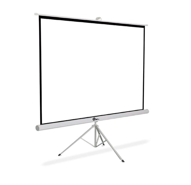 Pantalla Proyección Tripie 120 pulgadas Qian QPD-69603 Blanco Tripié
