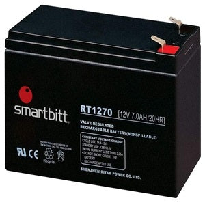 Batería de Reemplazo Smartbitt SBBA12-7 Negro 12 V - Escolar Express