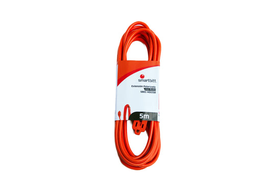 Extensión de Uso Rudo Smartbitt SBEC-HD05M Naranja 5 m