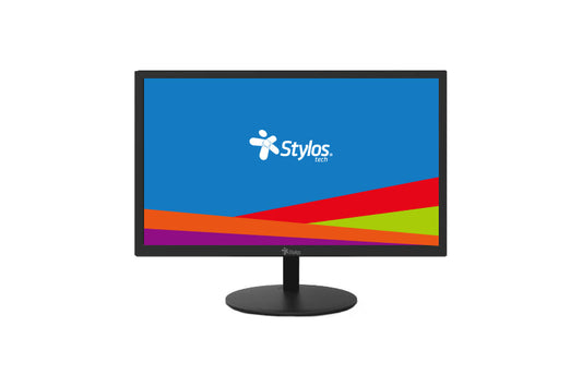 Monitor Gaming Stylos STPMOT1B 1366 x 768 Pixeles LED - Escolar Express