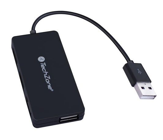 Hub USB Techzone TZ17HUB02 Negro USB - Escolar Express