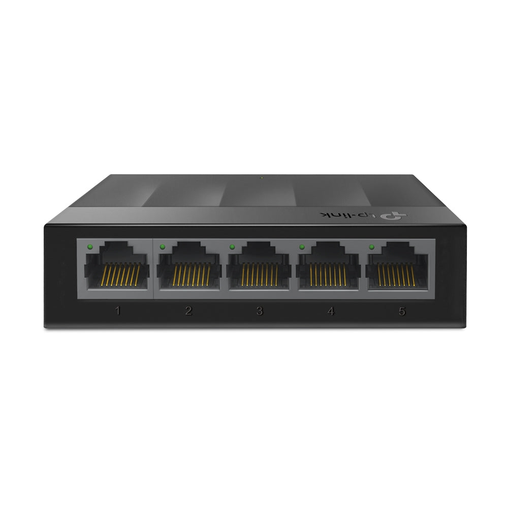 Switch No Administrable 5 Puertos Marca Tp-Link LS1005G Negro 5 puertos