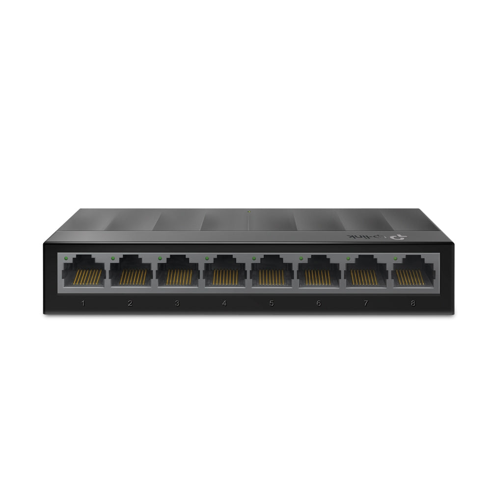 Switch No Administrable 8 Puertos Marca Tp-Link LS1008G Negro 8 puertos