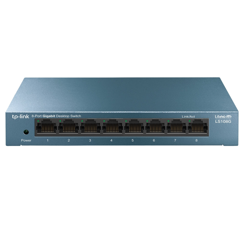 SWITCH GIGABIT Tp-Link LS108G Azul 10 W - Escolar Express