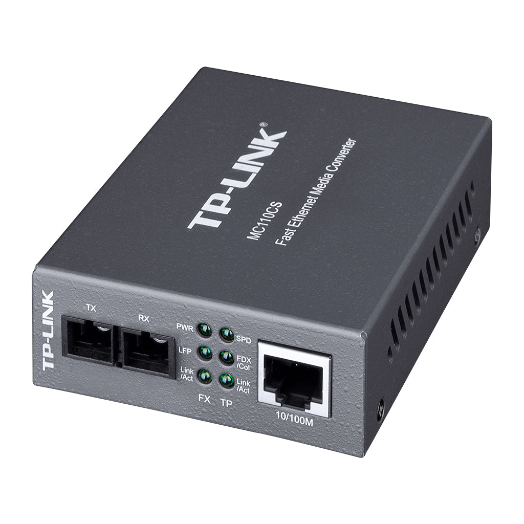 Convertidor de Medios Tp-Link MC110CS Plata