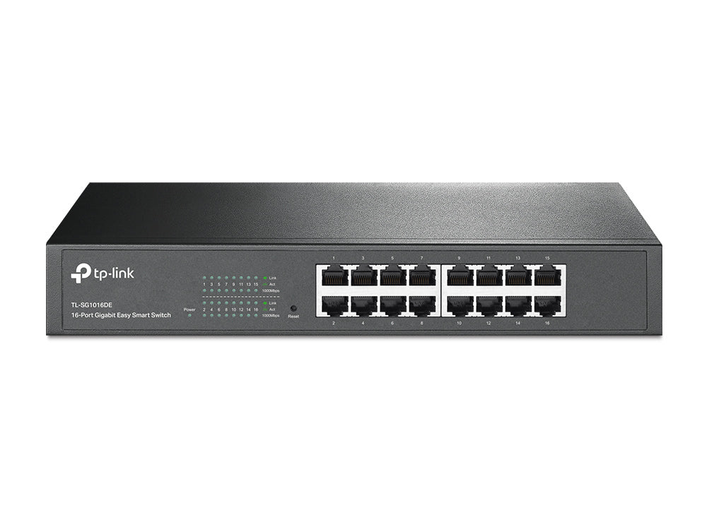 Switch Tp-Link TL-SG1016DE Black 16 ports 