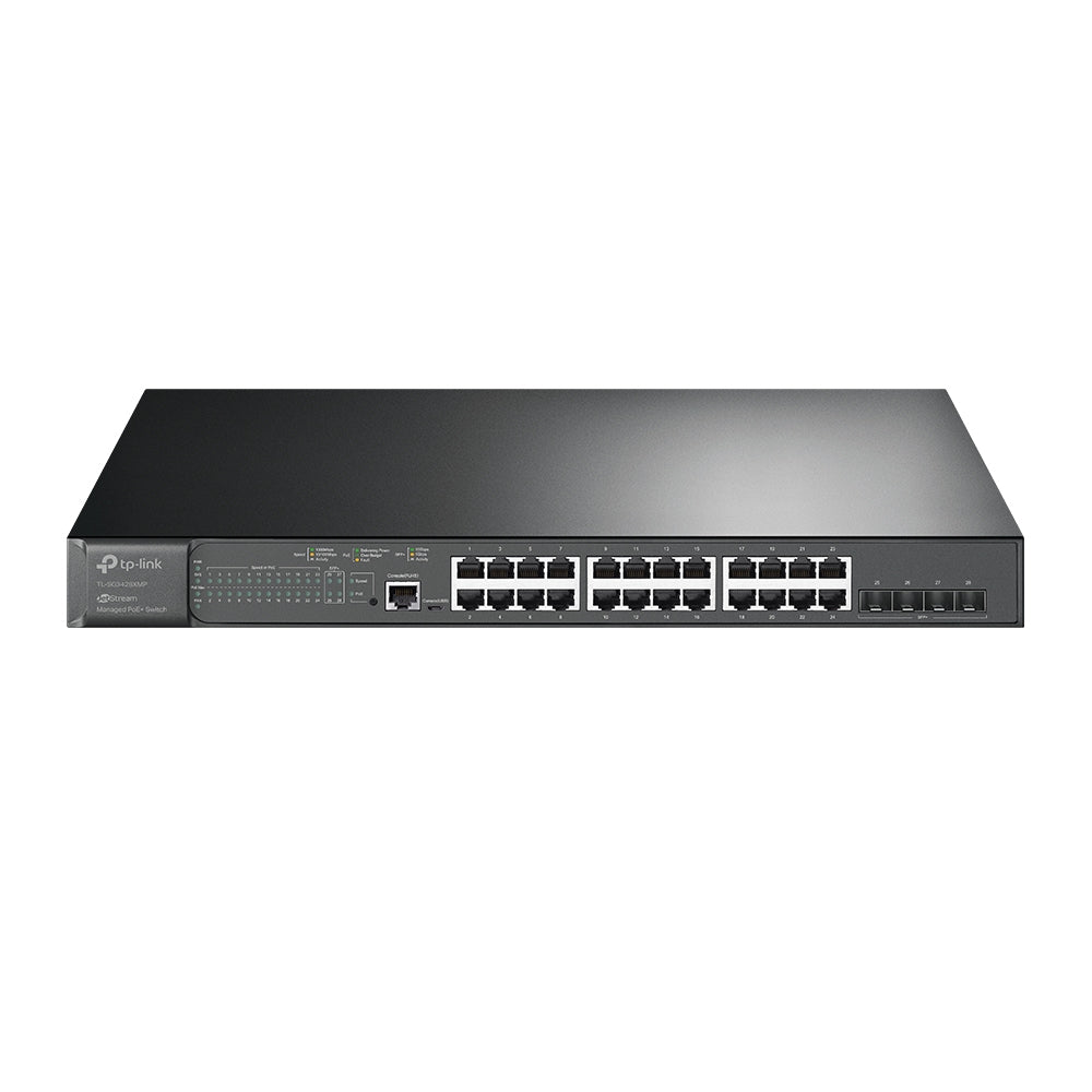 JetStream Switch Brand Tp-Link TL-SG3428XMP Black 24 ports 