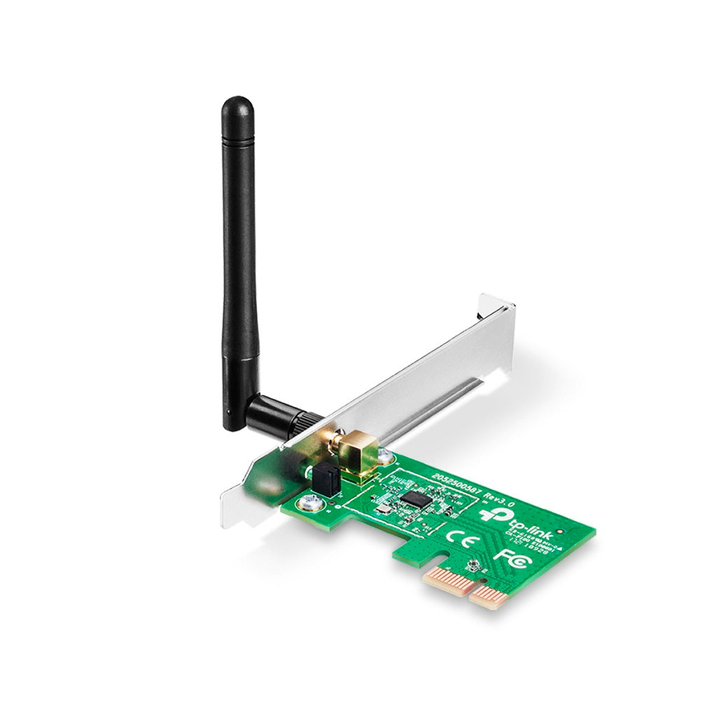 Tarjeta de Red PCI Express Tp-Link TL-WN781ND Verde 150 Mbit/s