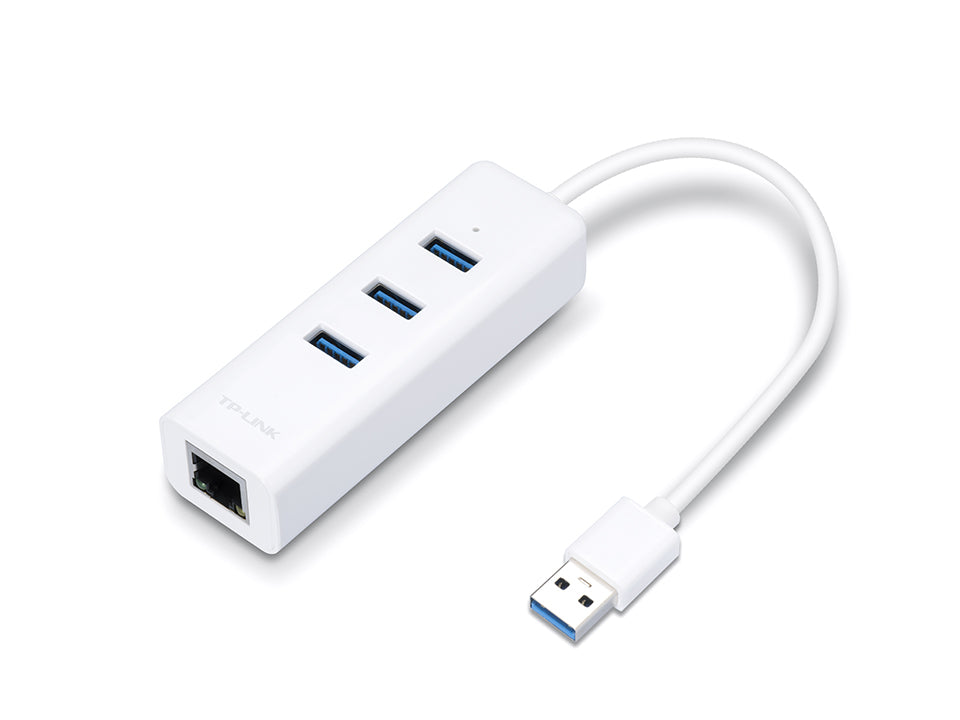 Adaptador USB 2 en 1 Tp-Link UE330 Blanco 4 puertos