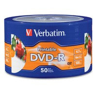 Disco DVD-R Verbatim 97167 50 Uds - Escolar Express