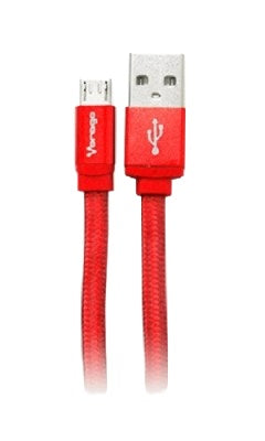 Cable USB Vorago AC-365810-31 Rojo USB