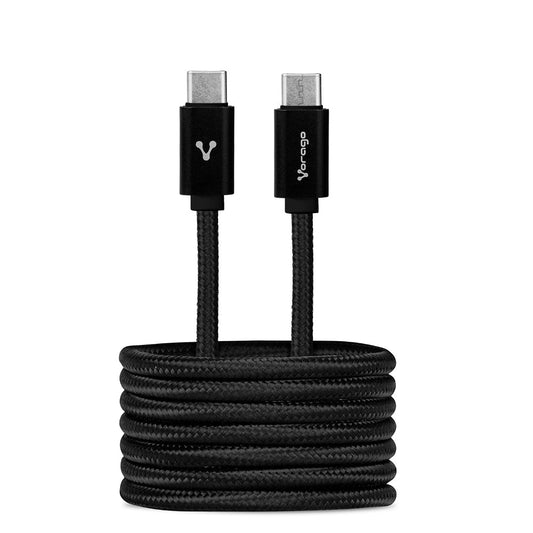 Cable Vorago CAB-124-BK Negro Macho/Macho