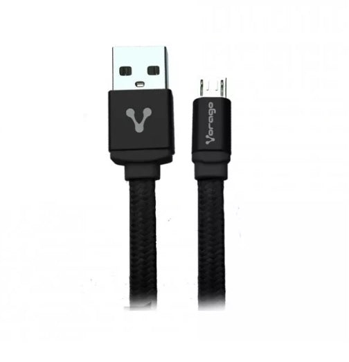 USB to Micro USB Cable Vorago CAB-212 Black USB 