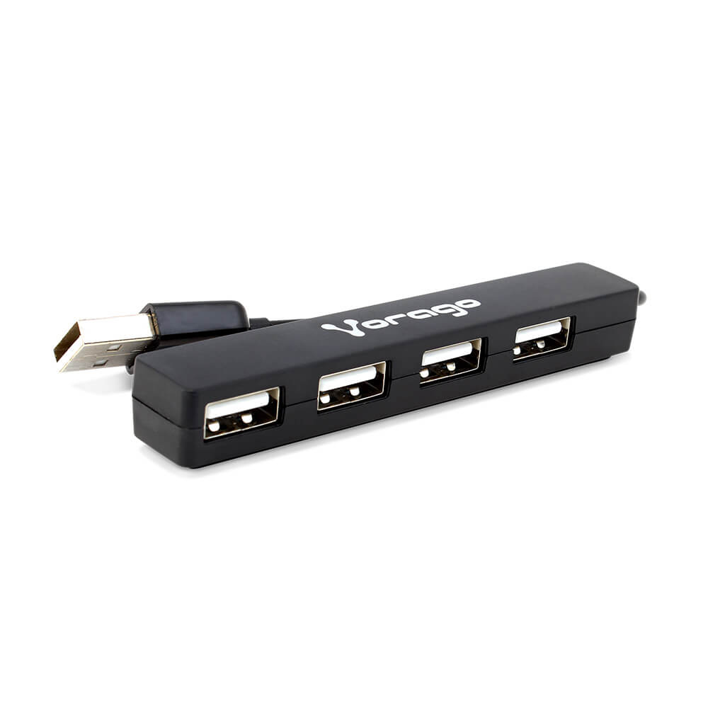 Hub USB Vorago HU-100 Negro 480 Mbit/s