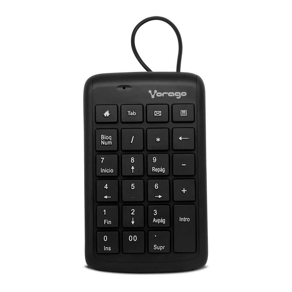 Vorago KB-105 Black USB Keyboard 