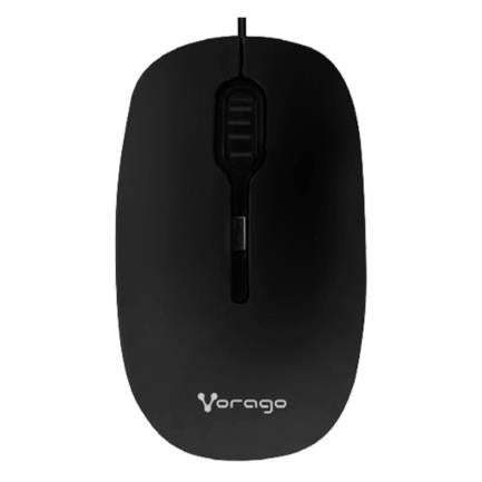 Mouse Vorago MO-100 Negro Alámbrico