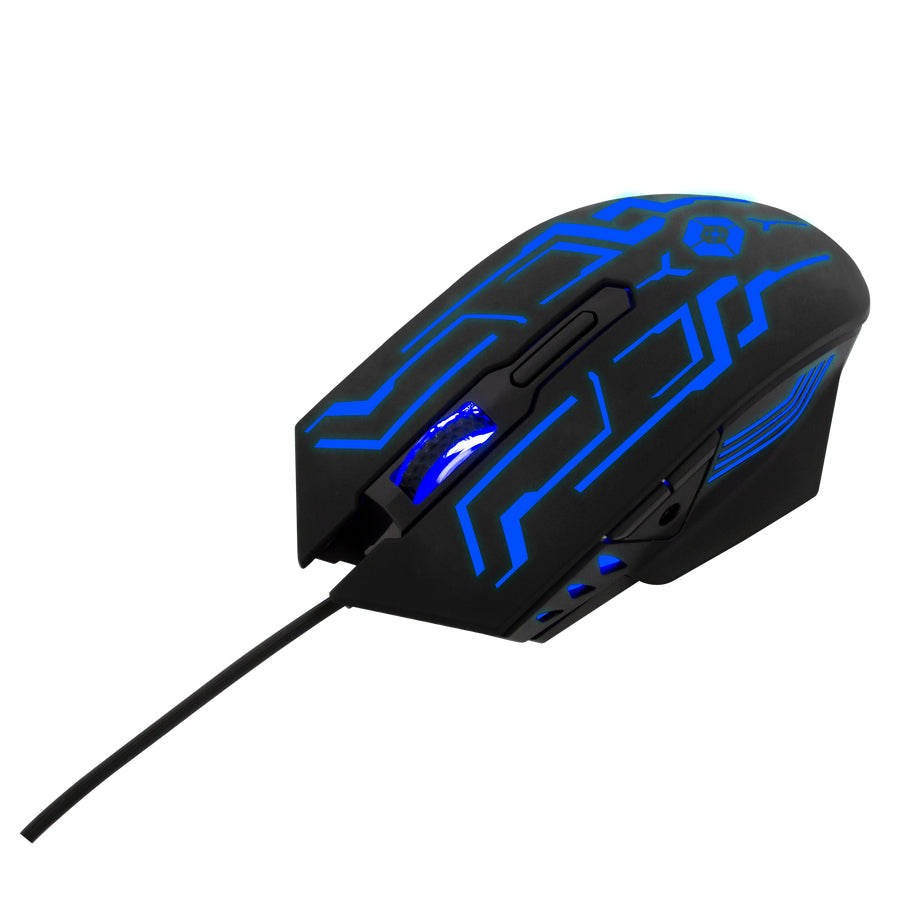 Mouse Alámbrico Vortred LEGACY Negro USB