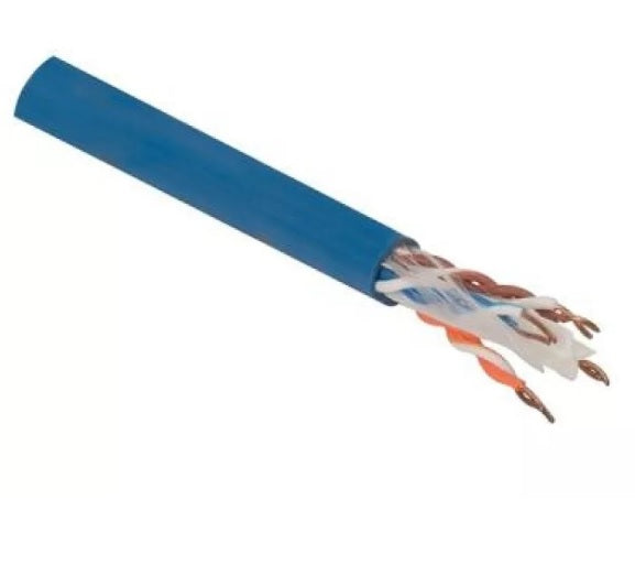 Cable UTP WAM CAT6-AZUL, 305 m, Azul, Interior